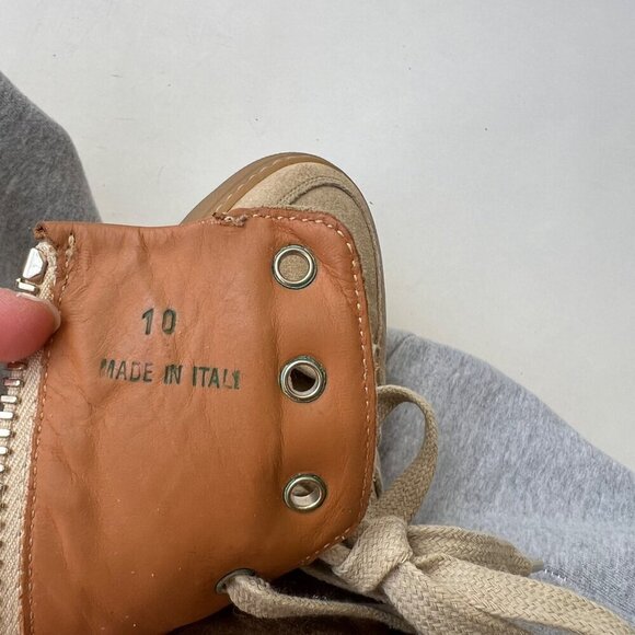 The Grand Voyage Belmondo High suede lace up boots, Tan, Size 10 - Picture 14 of 14